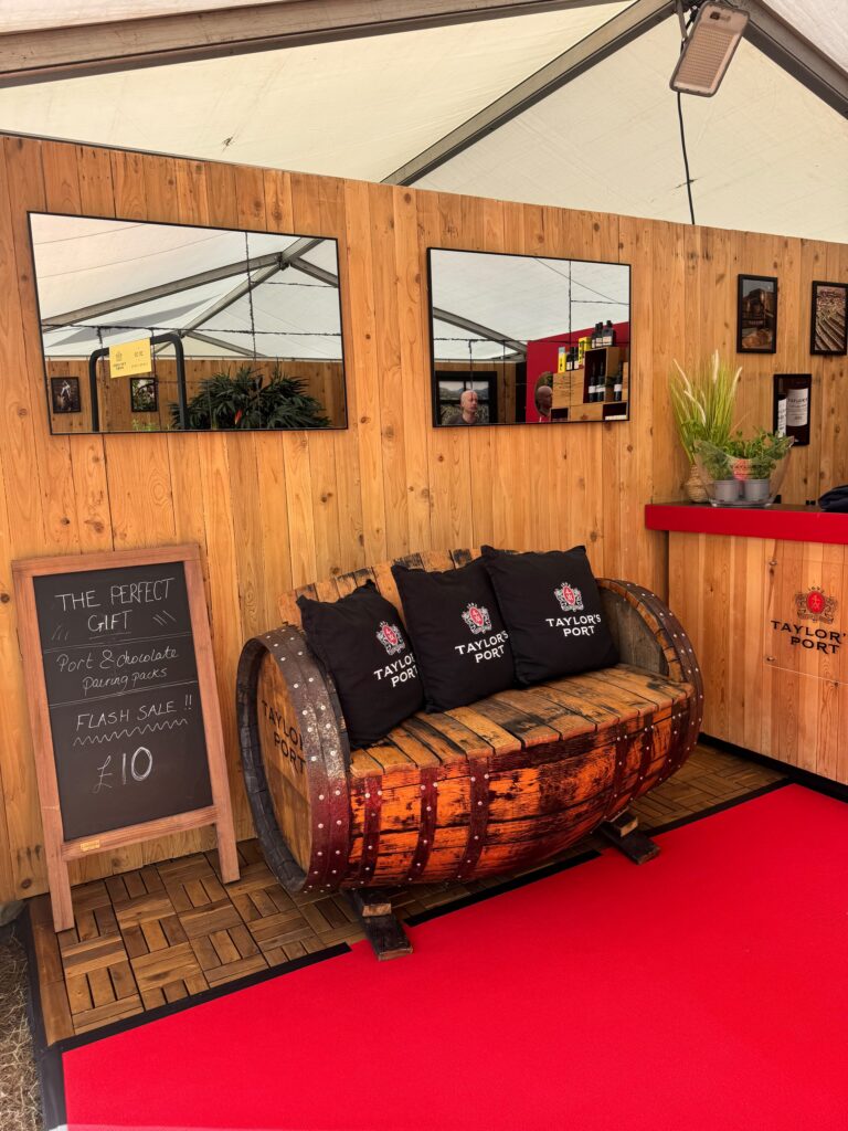 Taylor’s Port Pop up Installation – Ragley Hall