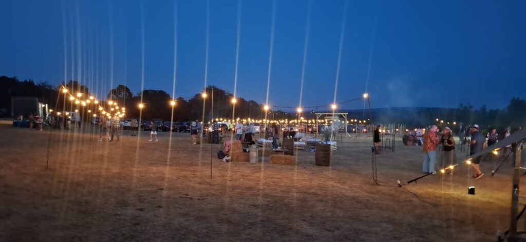 Power and lighting for a 50th Birthday – Wonder Events