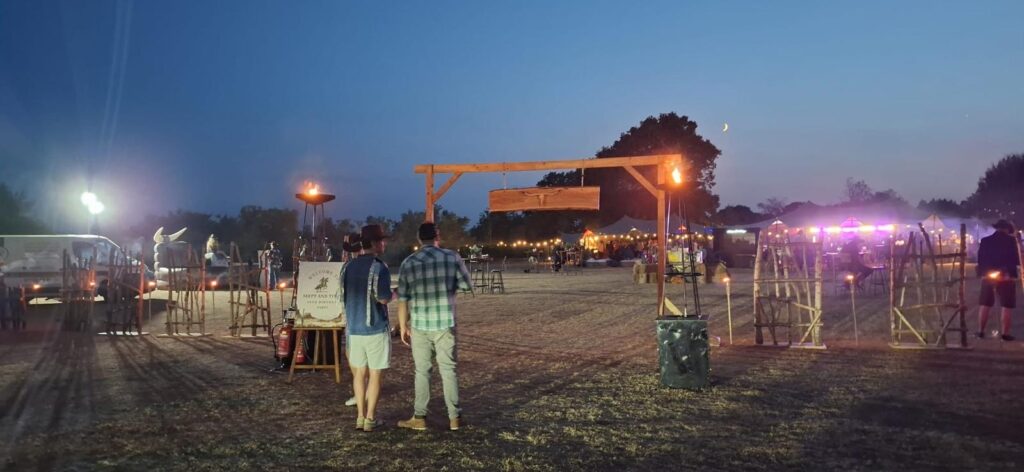 Power and lighting for a 50th Birthday – Wonder Events