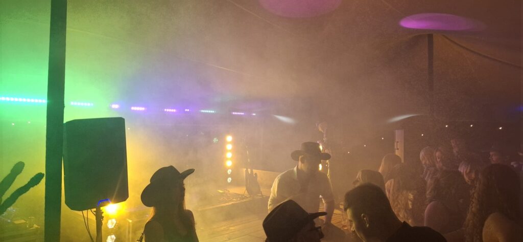 Power and lighting for a 50th Birthday – Wonder Events