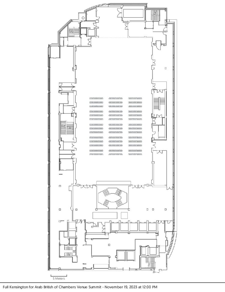 Annual Arab British Economic Summit (ABES) floor plan