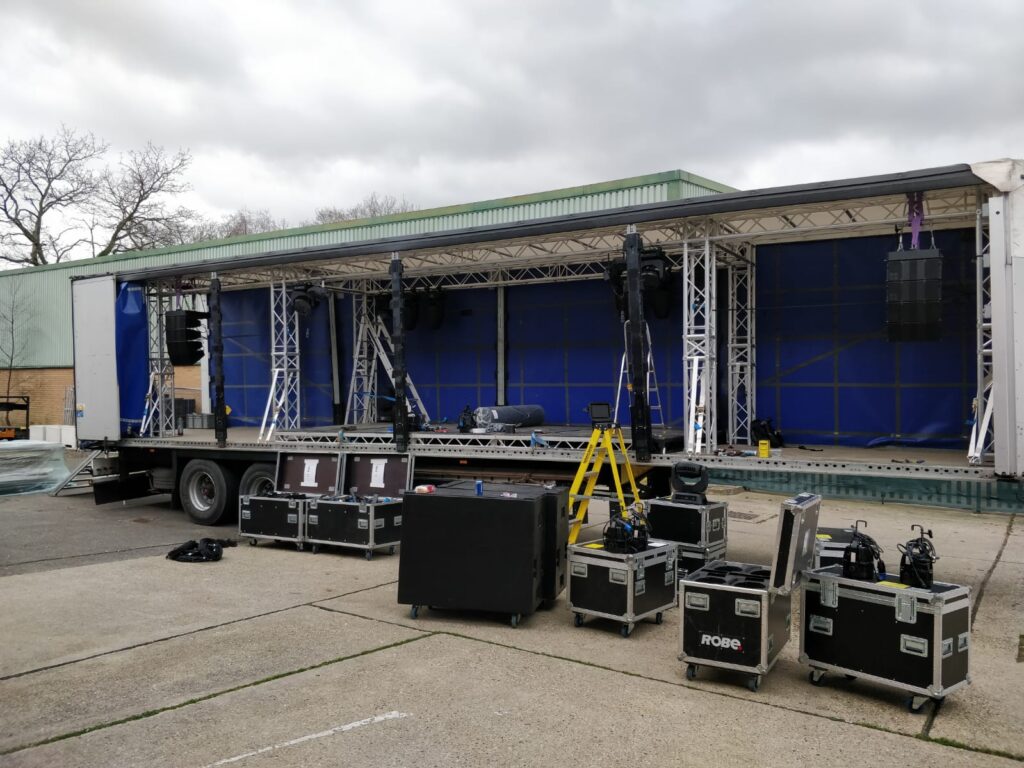 The Peoples Vote – Mobile stage and production