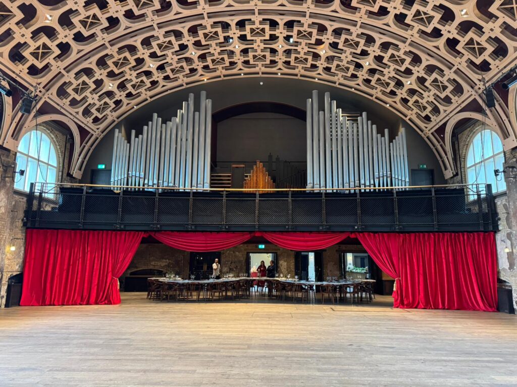 Client dining invitation evening – Battersea Arts Centre