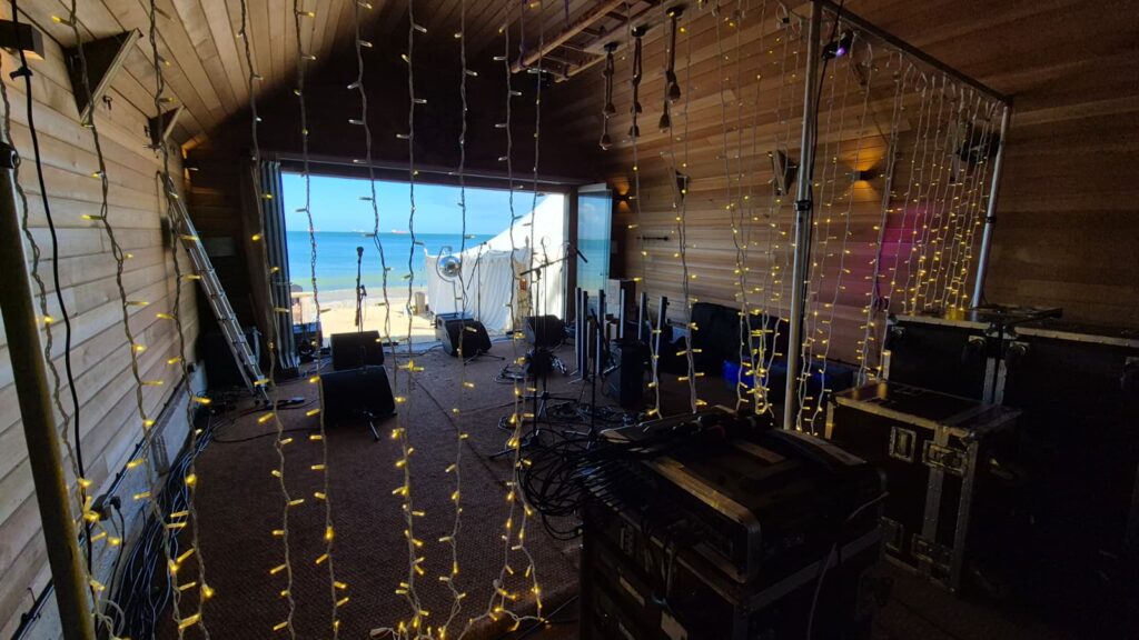 The Wedding of Chris and Harriet on Priory Bay Beach