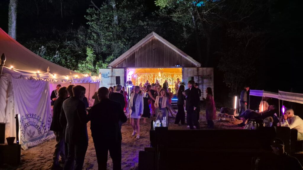 The Wedding of Chris and Harriet on Priory Bay Beach