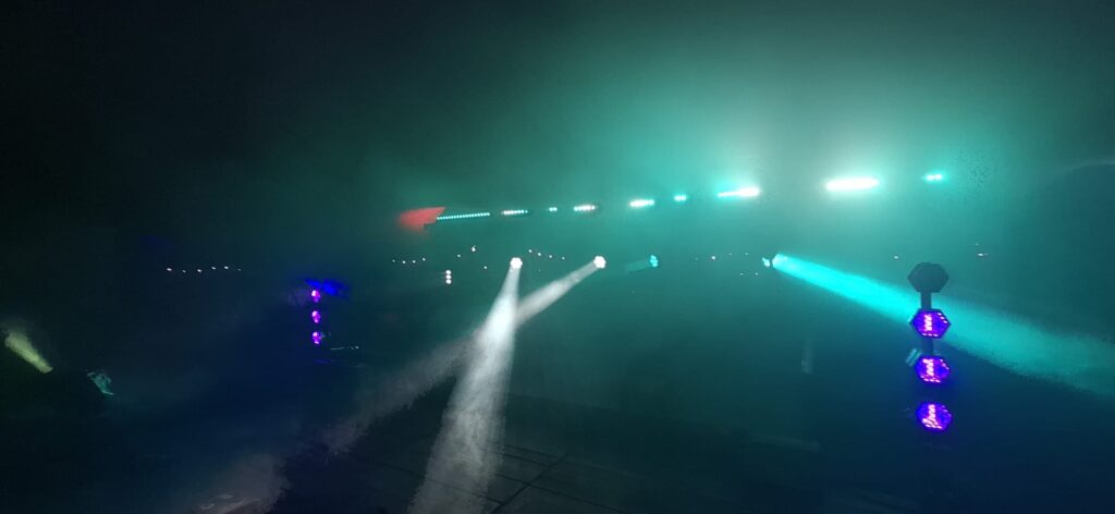 Power and lighting for a 50th Birthday – Wonder Events